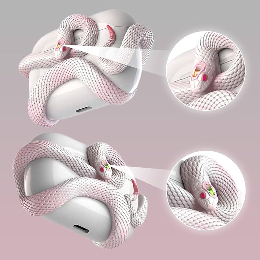 3D Snake Case За AirPods Pro 2-Gen Калъф