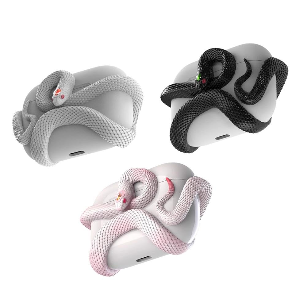 3D Snake Case За AirPods 4-Gen Калъф